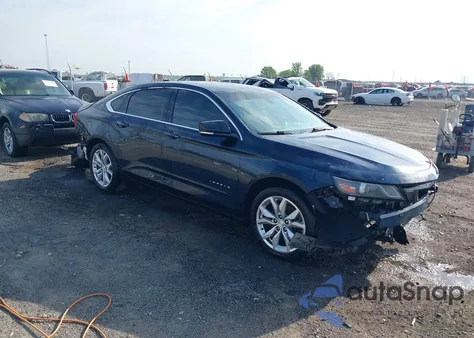 2017 Chevrolet Impala 1Lt из США, поврежденный, VIN 2G1105S38H9117523